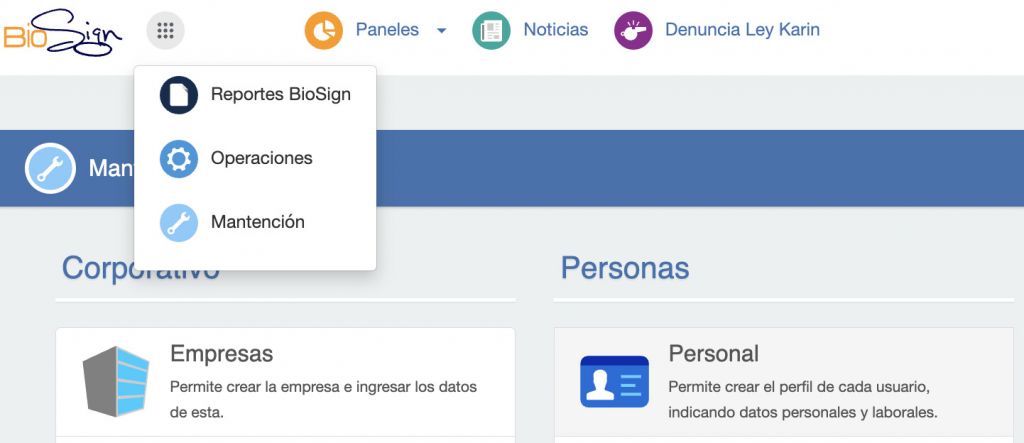 Opción Personal